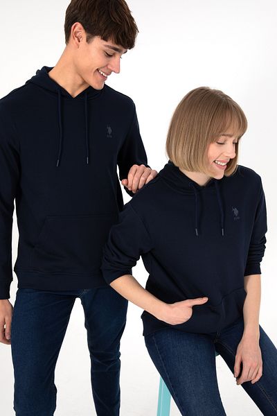 U.S. Polo Assn. Men's Navy Blue Basic Sweatshirt 50295167 -Vr033