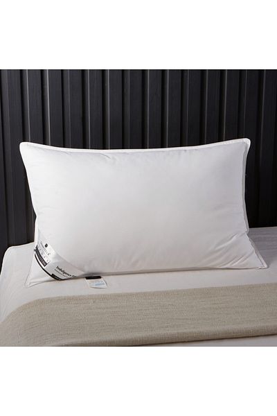 Donetella 1200 Grams 75X50 Cms Cotton Hotel Pillow - Luxury Down Alternative Filling Pack Of 1