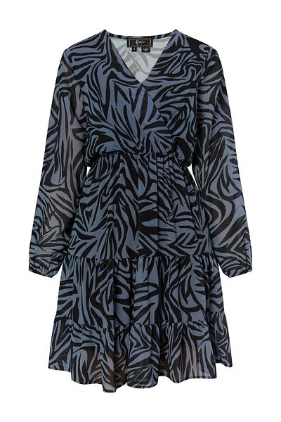 Faina Kleid mit Zebra-Print