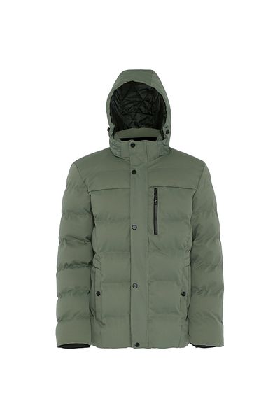 Yuka Wattierte Steppjacke