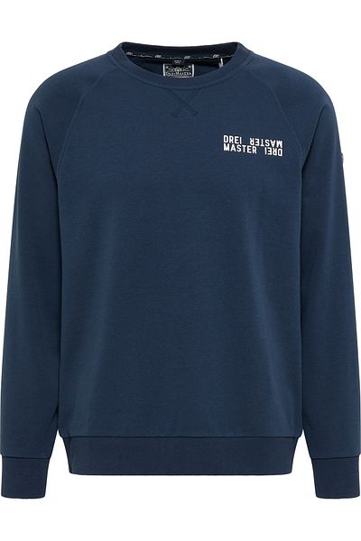 Dreimaster Sweatshirt Mit Rundhals