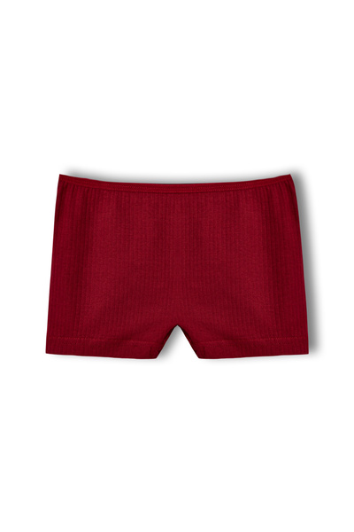 HNX 8-Piece Cotton Corded Boxer Women's Panties