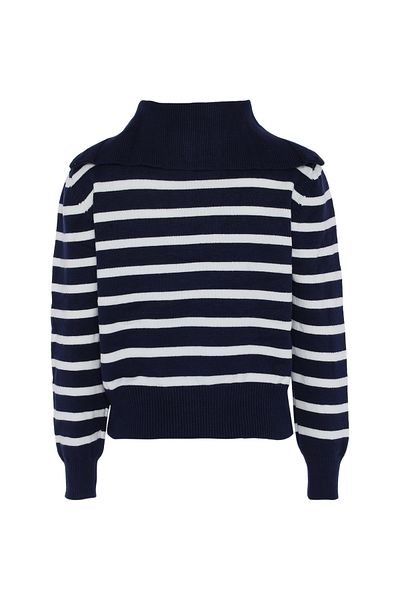 Dreimaster Pullover Mit Streifen