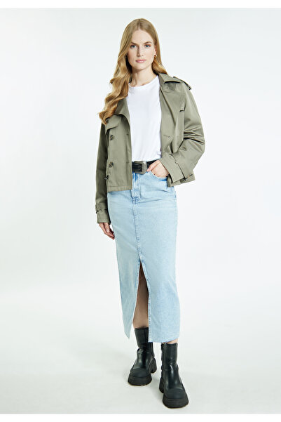 DreiMaster Vintage Kurze Trenchjacke