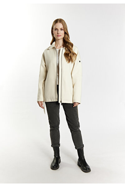 Dreimaster Übergangsjacke aus Wollgemisch
