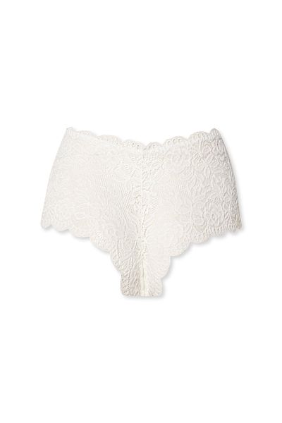 HNX Δαντελένιο ψηλόμεσο γυναικείο εσώρουχο Plus Size