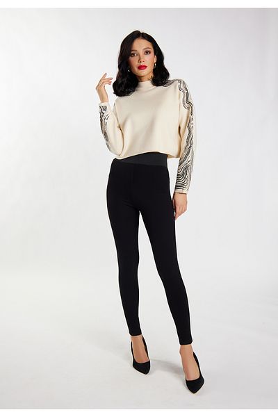 Faina Strickpullover Mit Pailletten