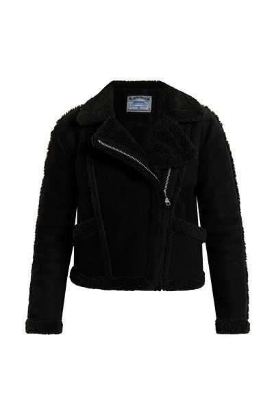 Dreimaster Bikerjacke Aus Leder
