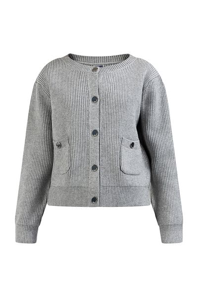 Dreimaster Strickjacke Mit Knöpfen