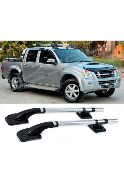 AKYOL OTO TUNİNG ISUZU DMAX 02-12 ARASI TAVAN ÇITASI BORU MODEL KROM AKYOL OT...