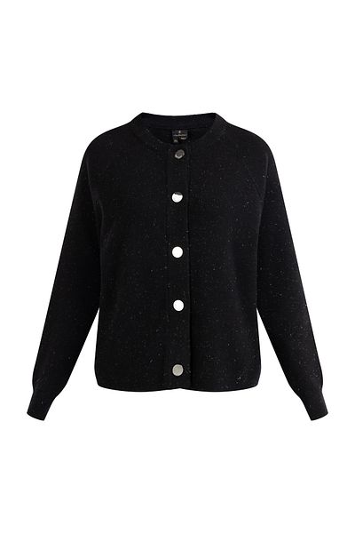 Dreimaster Strickjacke mit Knöpfen