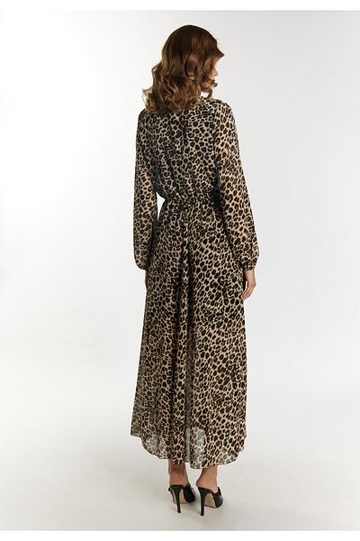 Faina Maxikleid mit Leoprint