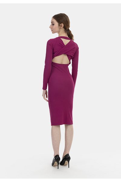 myMo Langarmkleid midi