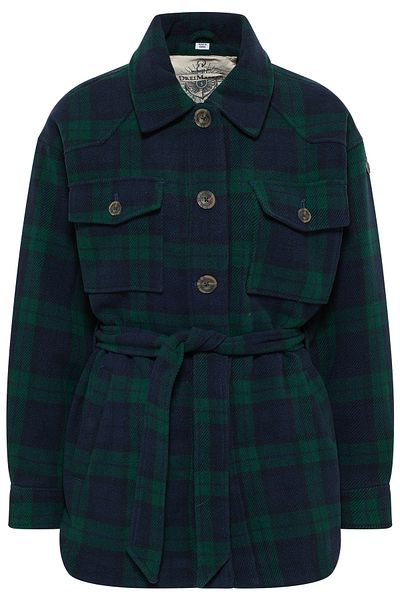 Dreimaster Übergangsjacke Aus Wollgemisch