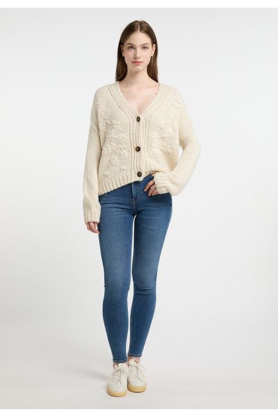 Dreimaster Strickjacke Mit Knöpfen
