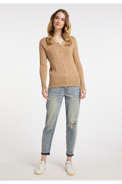 Dreimaster Strickjacke Mit Knöpfen