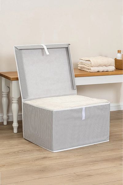 Melantis 3 Pieces of Lidded Laundry-Storage-Arrangement Etc. Holder, Box 40X30X25Cm