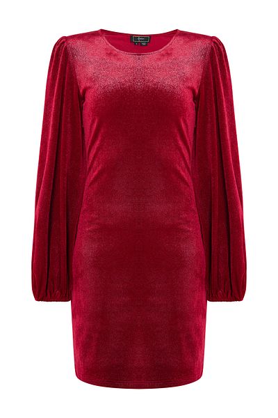 Faina Μίνι Langarmkleid