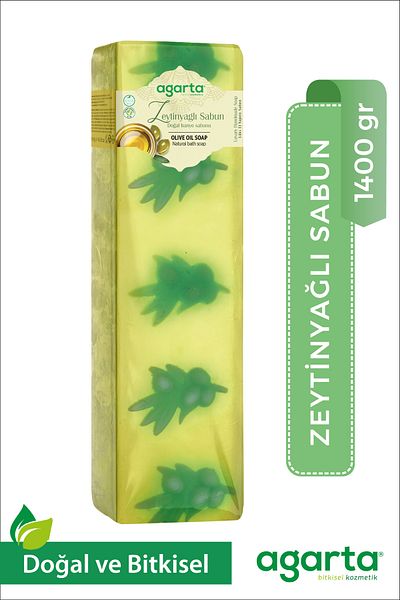 Agarta Natural Handmade Soap with Olive Oil - 1400 gr