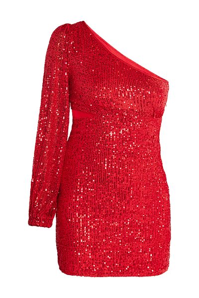 Faina One Shoulder-Minikleid