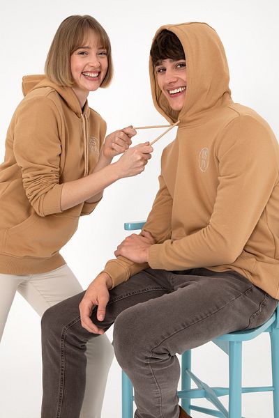 U.S. Polo Assn. Men's Camel Sweatshirt 50293361 -Vr015