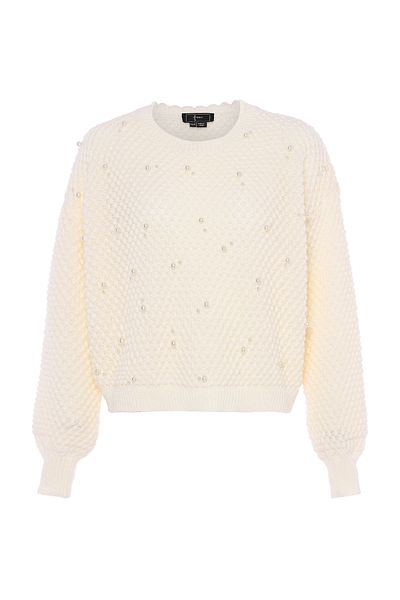 Faina Pullover mit Perlen