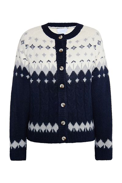 usha blue label Strickjacke
