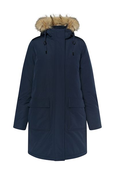 Dreimaster Winterparka Mit Kunstfell