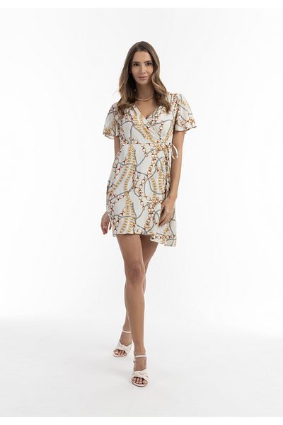 Faina Minikleid mit Allover-Print