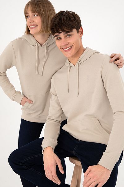 U.S. Polo Assn. Men's Stone Basic Sweatshirt 50295167 -Vr049