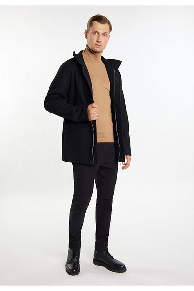 Dreimaster Übergangsjacke aus Wollgemisch