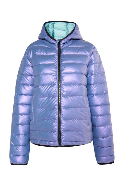 myMo Glänzende Steppjacke