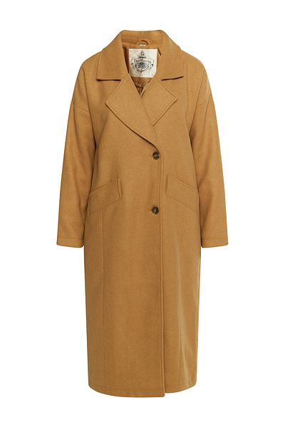 DreiMaster Vintage Transitional coat made of wool blend