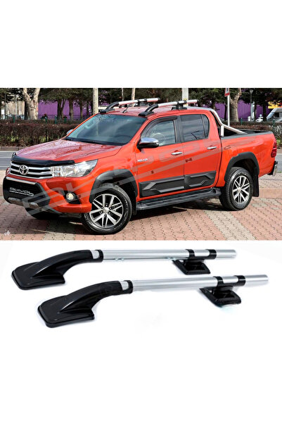 AKYOL OTO TUNİNG TOYOTA HİLUX 16-20 ARASI TAVAN ÇITASI BORU MODEL KROM AKYOL ...