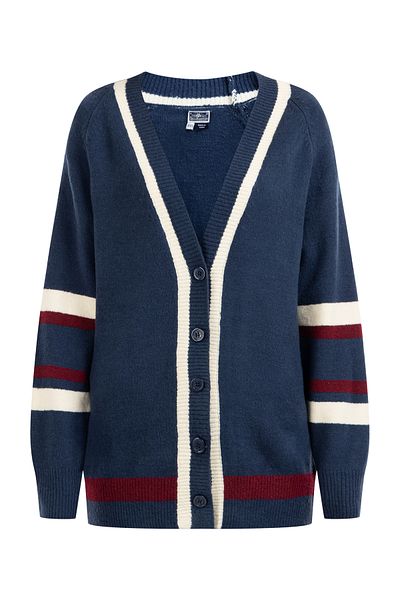 Dreimaster Strickjacke Mit Knöpfen