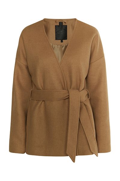 Dreimaster Übergangsjacke aus Wollgemisch