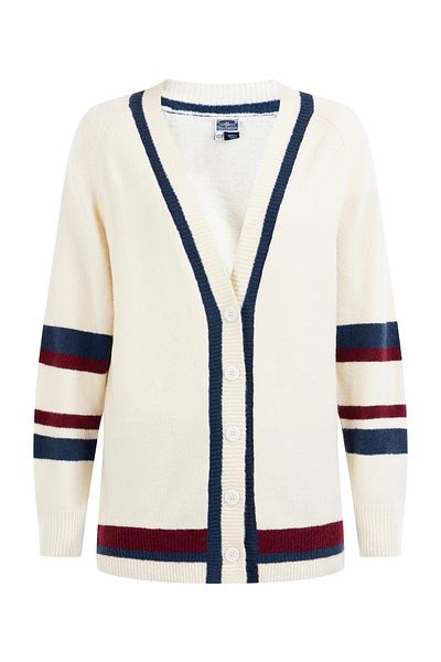 Dreimaster Strickjacke Mit Knöpfen