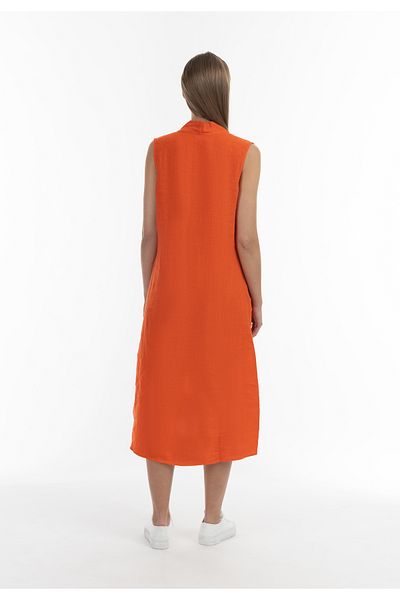RISA Midikleid Aus Leinen