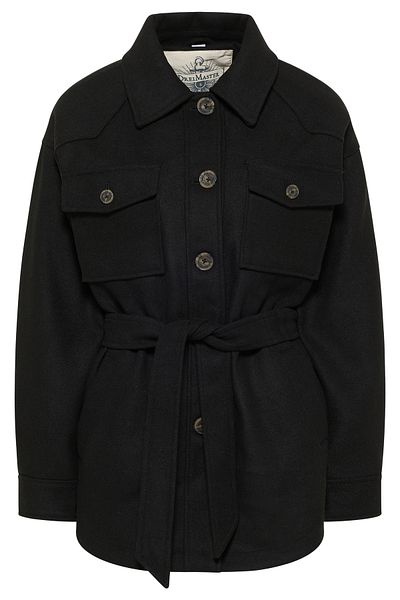 Dreimaster Übergangsjacke Aus Wollgemisch