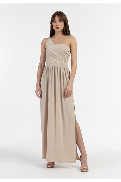 Faina One-shoulder Maxikleid
