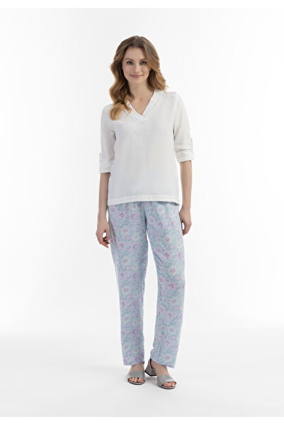 USHA Blusenshirt mit Spitze