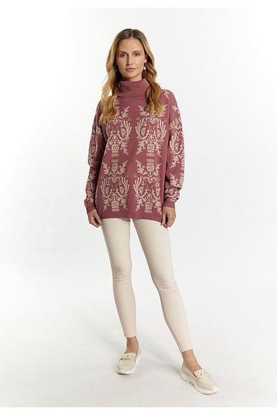 USHA Strick Pullover sivene