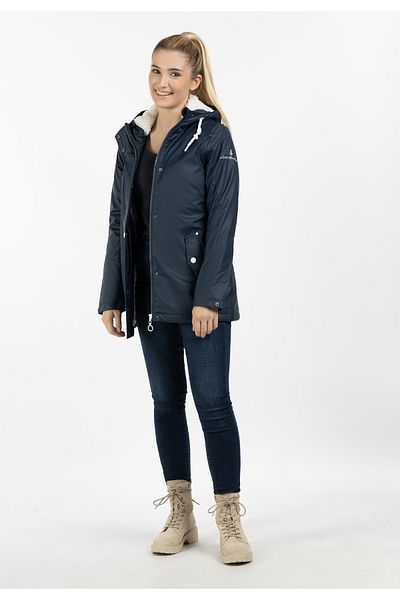 Dreimaster Regenjacke Mit Teddyfutter