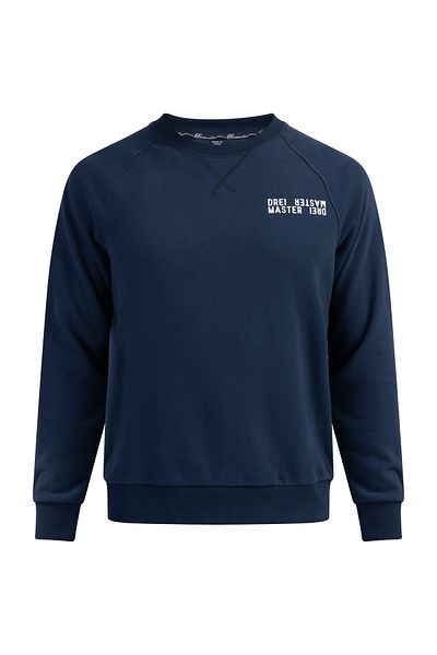 Dreimaster Sweatshirt Mit Rundhals