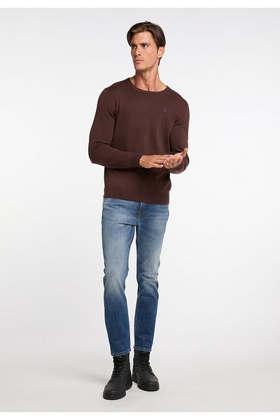 Dreimaster Basic Feinstrickpullover