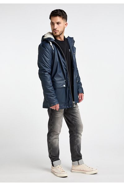 Dreimaster Regenjacke Mit Teddyfutter