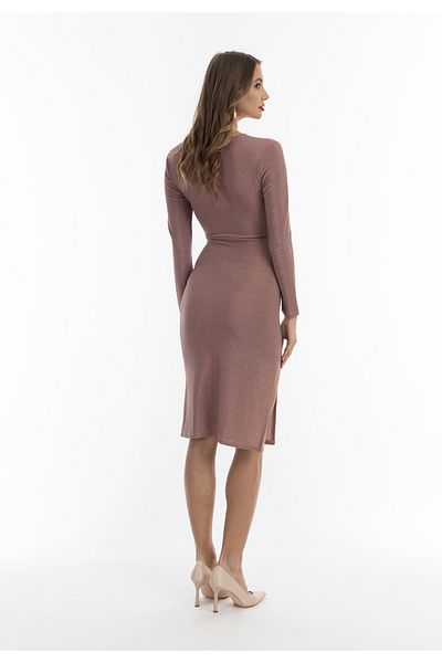 Faina Abendkleid mit Glanzgarn
