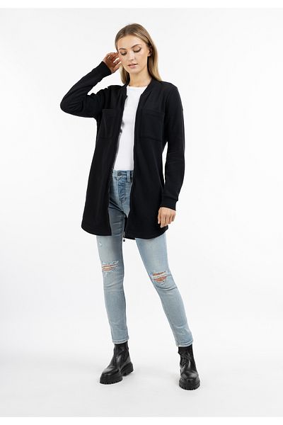 Dreimaster Lange Sweatjacke