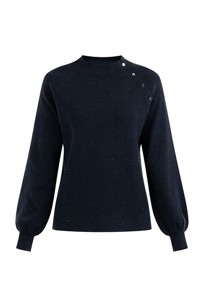 Dreimaster Strickpullover mit Rollkragen