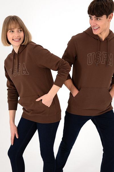 U.S. Polo Assn. Men's Brown Basic Sweatshirt 50295175 -Vr029